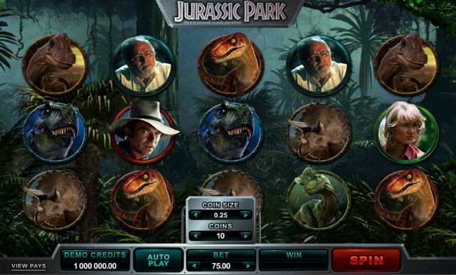 Jurassic Park Slot Online