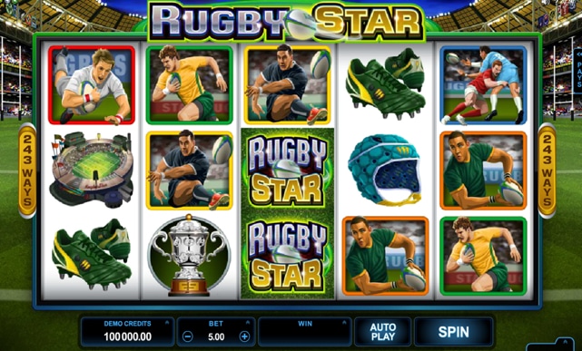 Rugby Star Slot Online