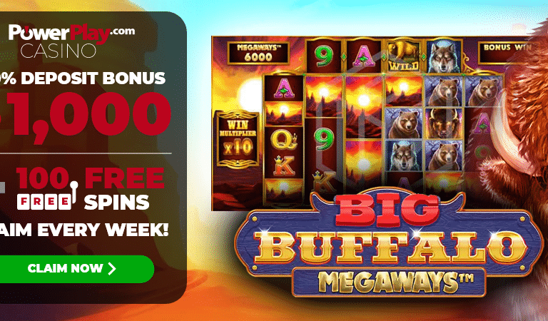 100 Free Spins on Big Buffalo