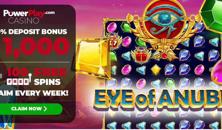 100 Free Spins on Eye of Anubis