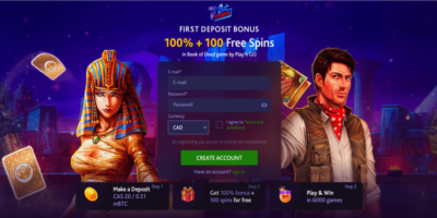 100 free spins on book of dead