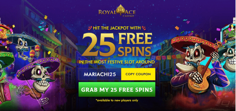 25 free spins on mariachi 5