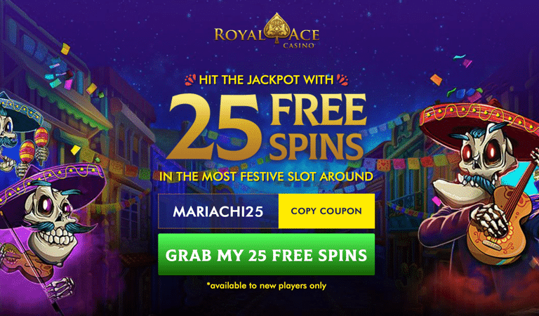 25 free spins on Mariachi 5