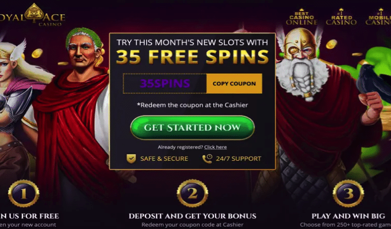 35 Free Spins on Gods of Nature