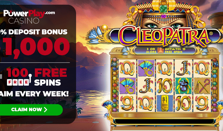 100 Free Spins on Cleopatra Slots – PowerPlay