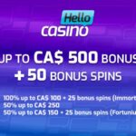 immortal romance free spins offer