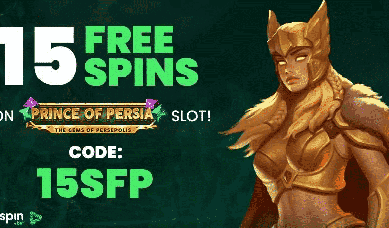 Prince of Persia Free Spins Promo Code