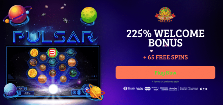 pulsar free spins canada