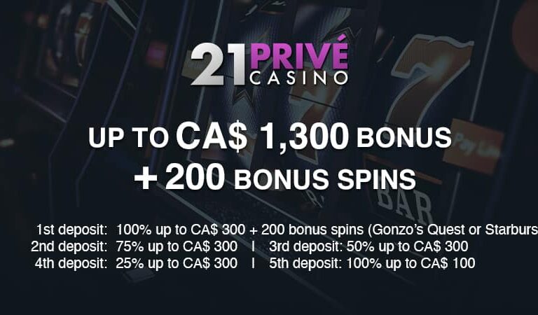 200 Bonus Spins on Starburst at 21Prive Casino