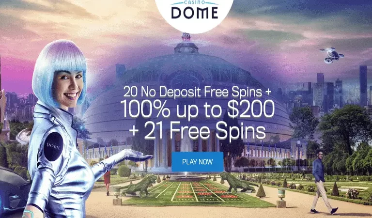 20 Free Spins No Deposit for Canadian Players at CasinoDome