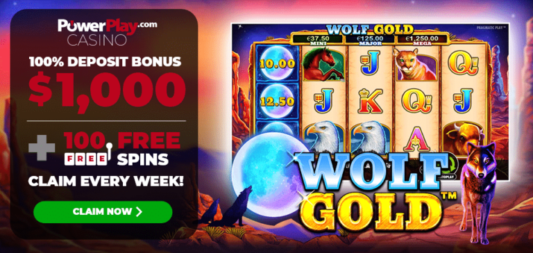wolf gold free spins canada - power play
