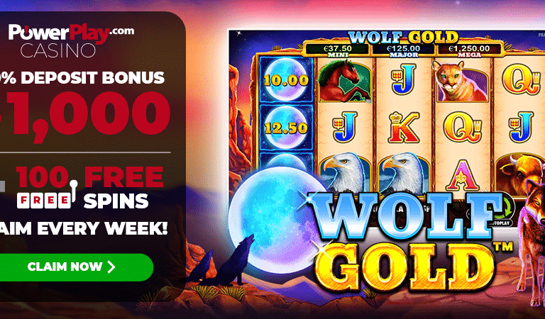 100 Free Spins for Canadian Players – Wolf Gold at Power Play